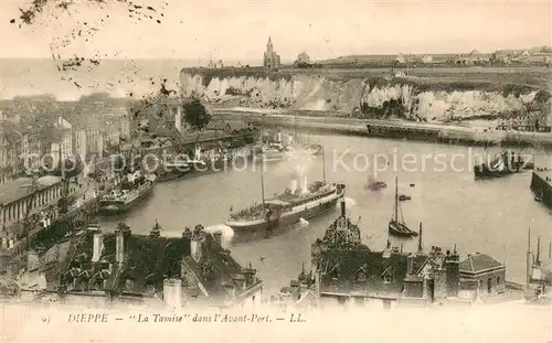AK / Ansichtskarte Dieppe_76 La Tamise dans lAvant Port 