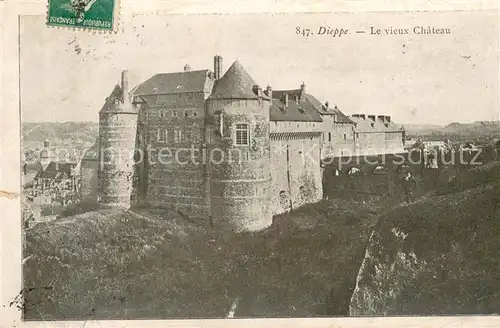 AK / Ansichtskarte Dieppe_76 Le vieux Chateau 