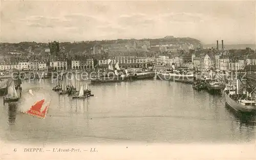 AK / Ansichtskarte Dieppe_76 Avant Port 