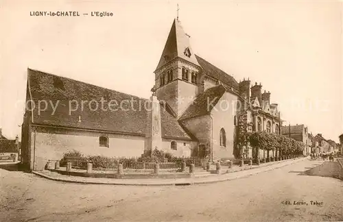 AK / Ansichtskarte Ligny le Chatel Eglise Ligny le Chatel