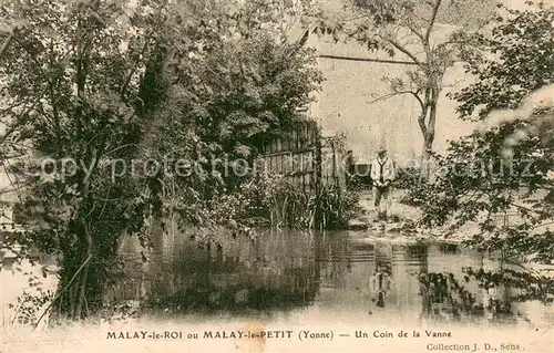 AK / Ansichtskarte Malay le Petit Un Coin de la Vanne Malay le Petit