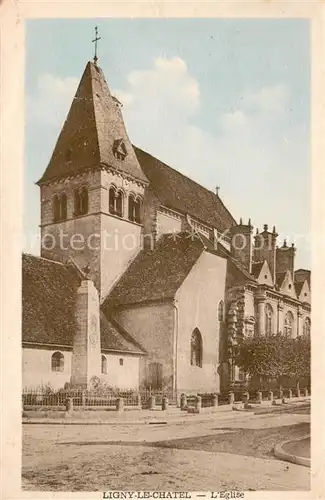 AK / Ansichtskarte Ligny le Chatel Eglise Ligny le Chatel