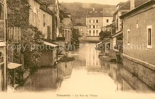 AK / Ansichtskarte Tonnerre La Rue de Venise Tonnerre