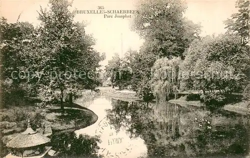 AK / Ansichtskarte Bruxelles_Bruessel Parc Josaphat Bruxelles_Bruessel