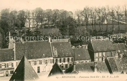 AK / Ansichtskarte Rexpoede Panorama Nord Est Rexpoede