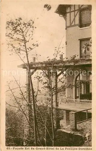 AK / Ansichtskarte Besancon_les_Bains Facae Est du Grand Hotel de La Feuillee Dorothee Besancon_les_Bains