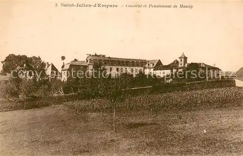 AK / Ansichtskarte Aveyron Saint Julien dEmpare Convent et Pensionnat de Massip Aveyron