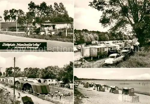 AK / Ansichtskarte Boltenhagen_Ostseebad Zeltplatz Niendorfer Weg Camping Strand Boltenhagen_Ostseebad