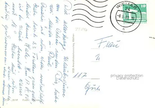 AK / Ansichtskarte Boltenhagen_Ostseebad Zeltplatz Niendorfer Weg Camping Strand Boltenhagen_Ostseebad