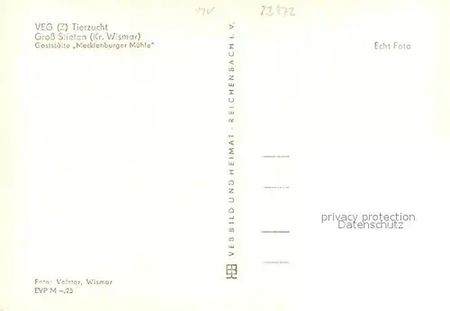 AK / Ansichtskarte Gross_Stieten Gaststaette Mecklenburger Muehle Gross_Stieten