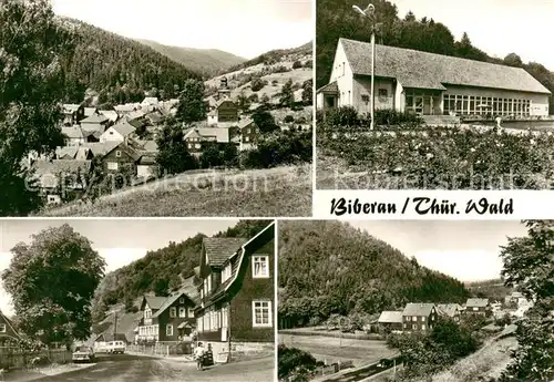 AK / Ansichtskarte Biberau Teilansicht FDGB Kulturhaus Robert Stamm OT Tellerhammer OT Lichtenau Biberau