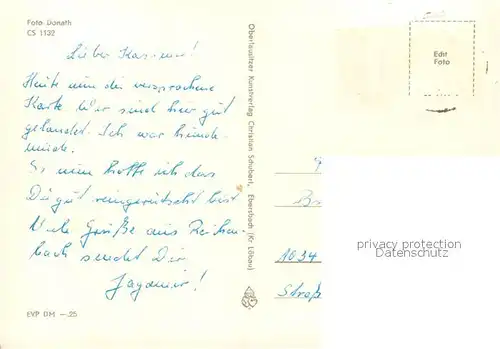 AK / Ansichtskarte Reichenbach_Oberlausitz Goerlitzer Strasse Kirche Platz der Befreiung Kirchgasse Kirche Alter Ring Reichenbach_Oberlausitz