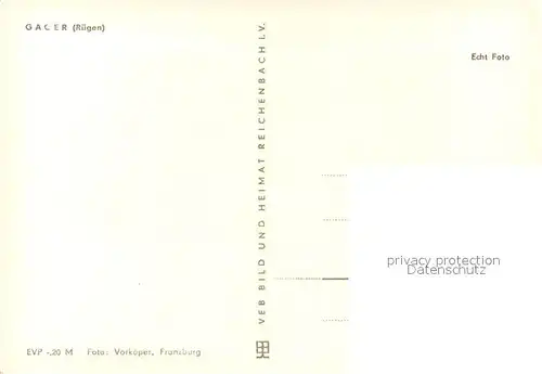 AK / Ansichtskarte Gager Campingplatz Gager