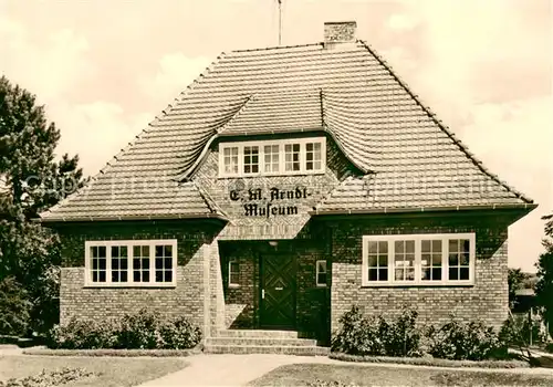 AK / Ansichtskarte Garz_Ruegen Ernst Moriz Arndt Heimatmuseum Garz_Ruegen