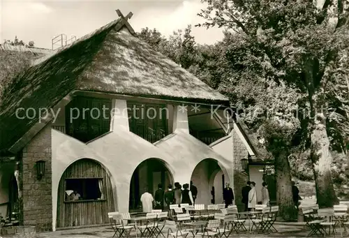 AK / Ansichtskarte Bergen_Ruegen Rugard Gaststaette Bergen Ruegen