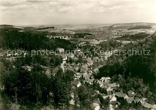 AK / Ansichtskarte Bad_Thal_Ruhla Panorama Blick vom Schlossberg Bad_Thal_Ruhla