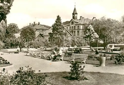 AK / Ansichtskarte Thal_Ruhla Parkanlagen Thal_Ruhla