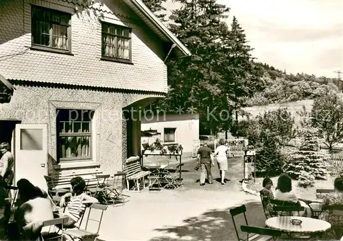 AK / Ansichtskarte Ruhla Gasthaus Zur Schoenen Aussicht Ruhla