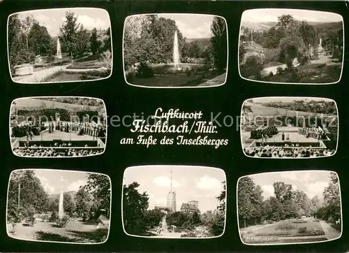 AK / Ansichtskarte Fischbach_Waltershausen Teilansichten Luftkurort am Fusse des Inselsberges Fischbach Waltershausen
