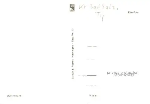 AK / Ansichtskarte Fischbach_Waltershausen Luftkurort am Inselsberg Kurpark Fontaene FDGB Erholungsheim Thueringen Baude Fischbach Waltershausen