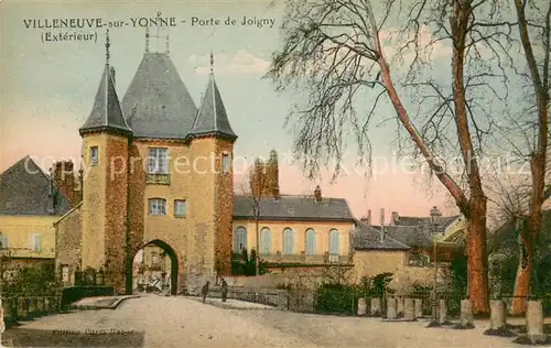AK / Ansichtskarte Villeneuve sur Yonne Porte de Joigny Villeneuve sur Yonne