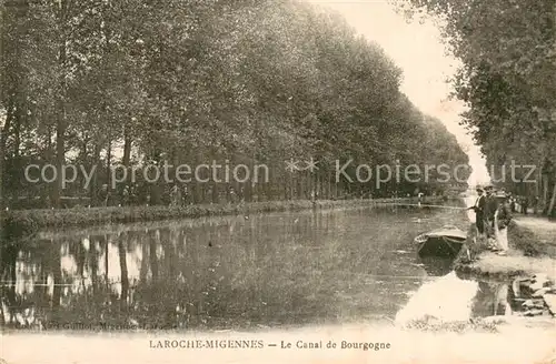 AK / Ansichtskarte Laroche_Migennes Canal de Bourgogne Laroche Migennes