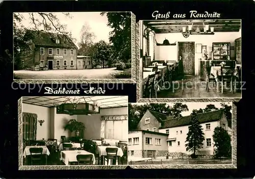 AK / Ansichtskarte Reudnitz_Cavertitz Gasthof Restaurant Dahlener Heide Reudnitz Cavertitz