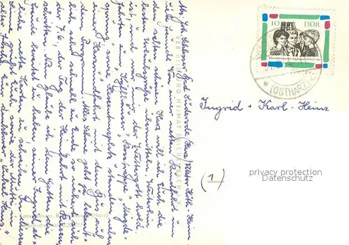 AK / Ansichtskarte Bad_Suderode Kurpark Kurterrasse Calciumquelle HOG Bueckemuehle Blick vom Thomas Muentzer Turm Bad_Suderode