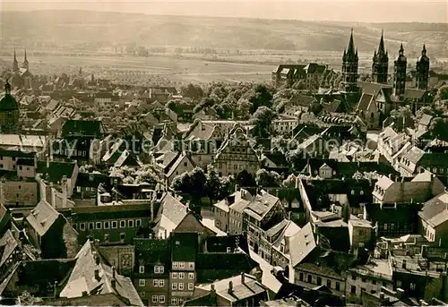 AK / Ansichtskarte Naumburg_Saale Blick vom Stadtturm nach Westen Naumburg_Saale