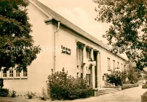 AK / Ansichtskarte Boizenburg Kulturhaus Kurt Buerger Boizenburg