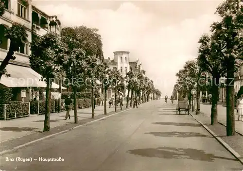 AK / Ansichtskarte Binz_Ruegen Hauptstrasse Binz_Ruegen