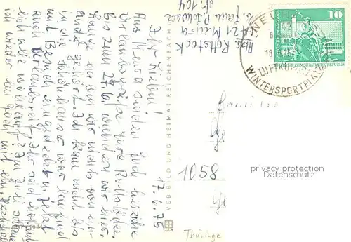 AK / Ansichtskarte Meura Panorama Schutzhuette Waldbad Aue Landschaftspanorama Thueringer Wald Meura