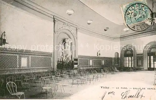 AK / Ansichtskarte Vichy_Allier Le Parc Salle de Repos Vichy Allier