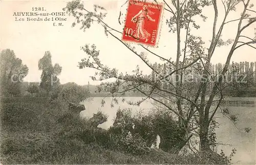AK / Ansichtskarte Auvers sur Oise Les Bords de l Oise Auvers sur Oise