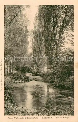 AK / Ansichtskarte Grignon_Cote d_Or Ecole Nationale dAgriculture Ru de Gally Grignon_Cote d_Or