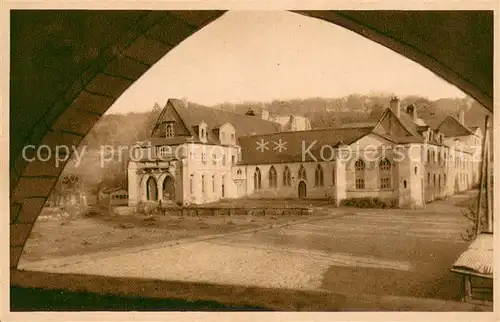 AK / Ansichtskarte Saint Wandrille Rancon Abbaye de Saint Wandrille Le Monastere vu des ateliers Saint Wandrille Rancon