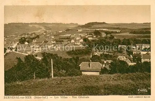 AK / Ansichtskarte Berneval_sur_Mer Les Villas Vue generale Berneval_sur_Mer