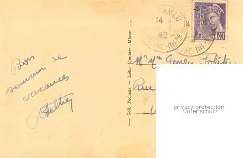 AK / Ansichtskarte Berneval_sur_Mer Les Villas Vue generale Berneval_sur_Mer