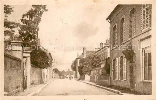 AK / Ansichtskarte Pourrain_Yonne Rue principale Pourrain Yonne