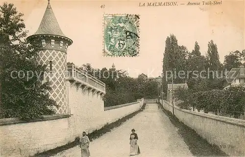 AK / Ansichtskarte La_Malmaison Avenue Tuck Steel La_Malmaison