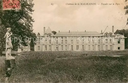 AK / Ansichtskarte Malmaison_Rueil Chateau de la Malmaison Facade sur le Parc Malmaison Rueil