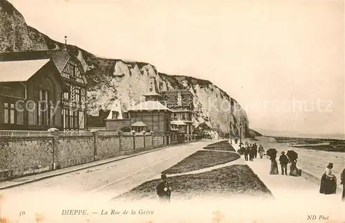 AK / Ansichtskarte Dieppe_76 La Rue de la Greve 