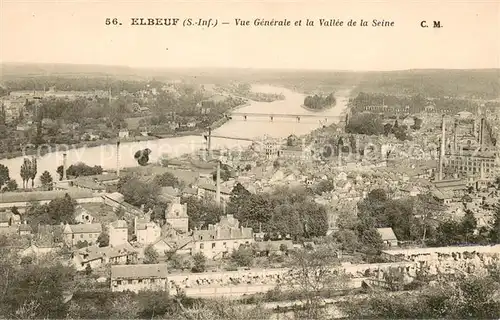 AK / Ansichtskarte Elbeuf_76 Vue generale et la Vallee de la Seine 