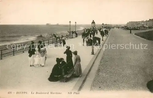 AK / Ansichtskarte Dieppe_76 Le Boulevard Maritime 