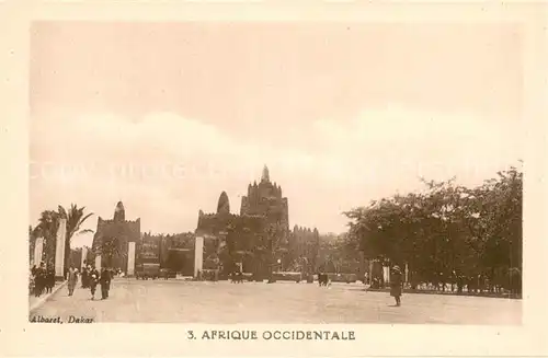 AK / Ansichtskarte Dakar Afrique Occidentale Dakar