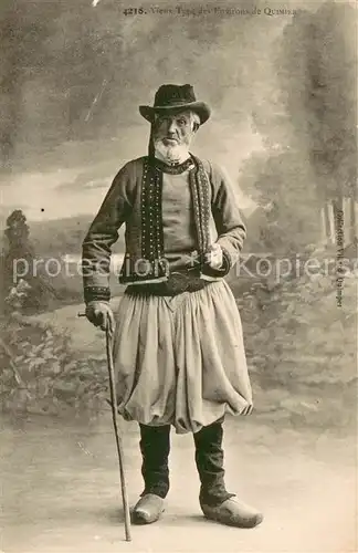 AK / Ansichtskarte Quimper Vieux Type des Environs de Quimper Quimper