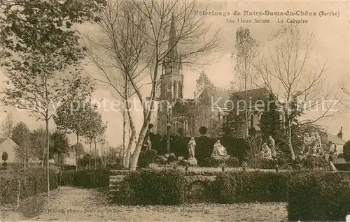 AK / Ansichtskarte Notre Dame du Chene Les Lieux Saints Le Calvaire 