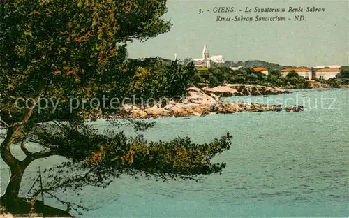 AK / Ansichtskarte Giens_Var Sanatorium Renee Sabran Cote d Azur Giens_Var