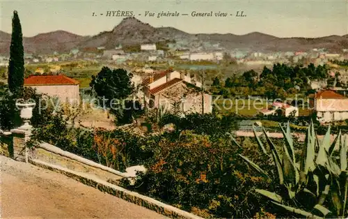 AK / Ansichtskarte Hyeres_les_Palmiers Vue generale Hyeres_les_Palmiers