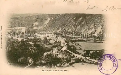 AK / Ansichtskarte Saint Leonard des Bois Vue panoramique Saint Leonard des Bois